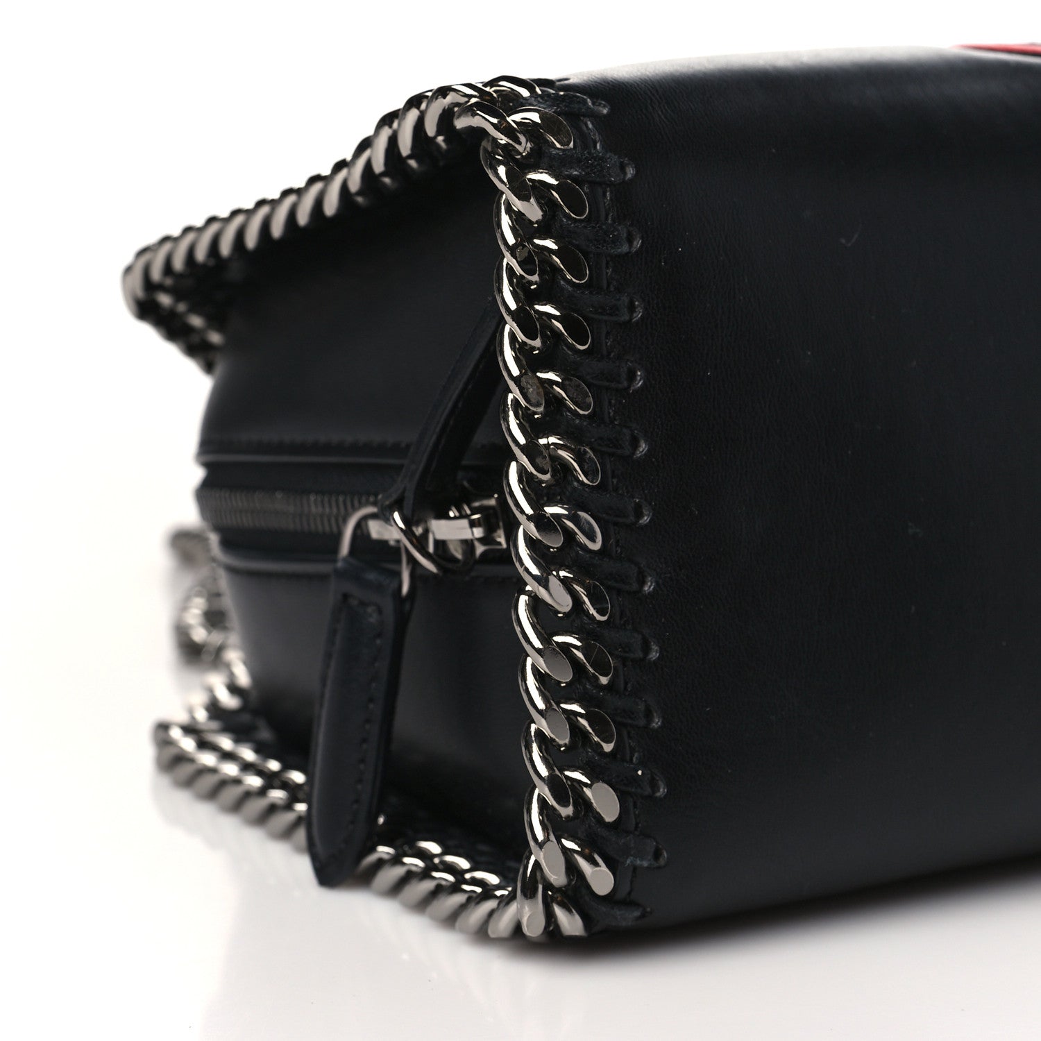 Stella McCartney Eco Alter Nappa All Is Love Mini Falabella Box Top Handle Bag Black 8 of 10