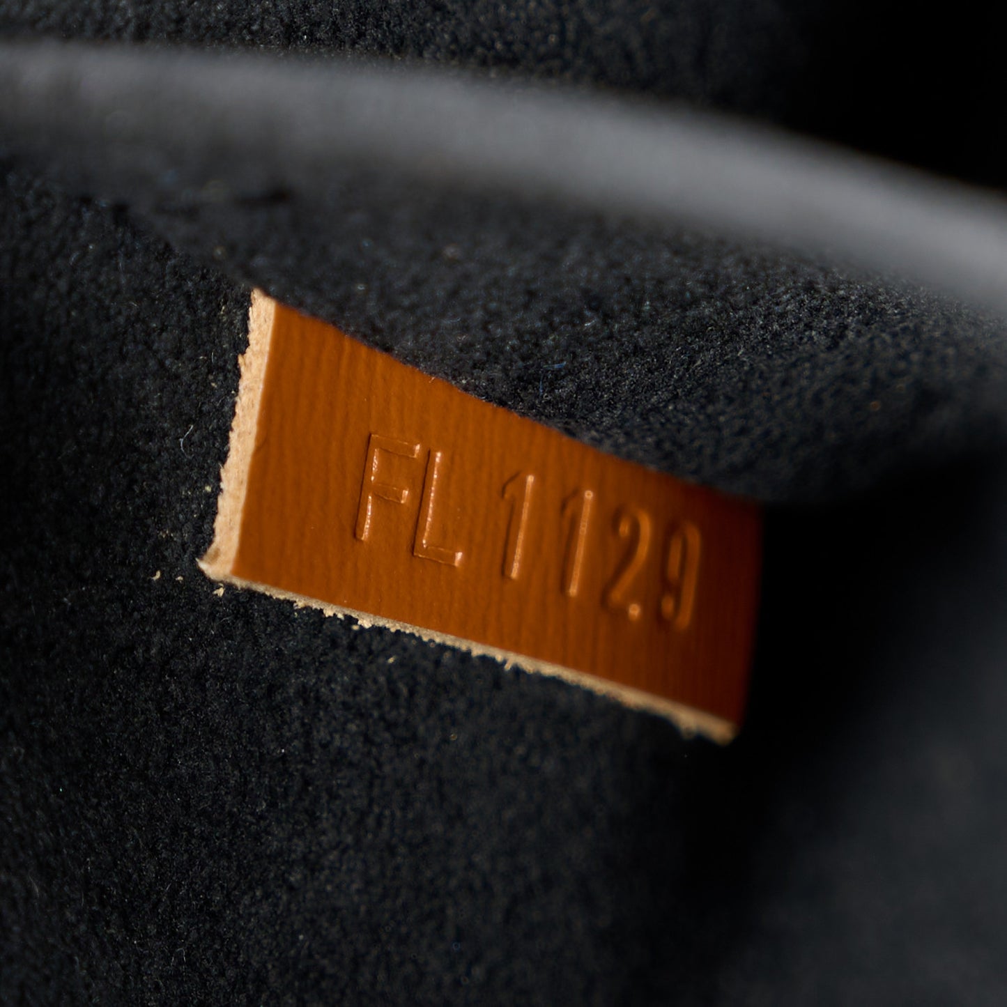 Denim Calfskin Reverse Monogram Malletage Alma BB Blue