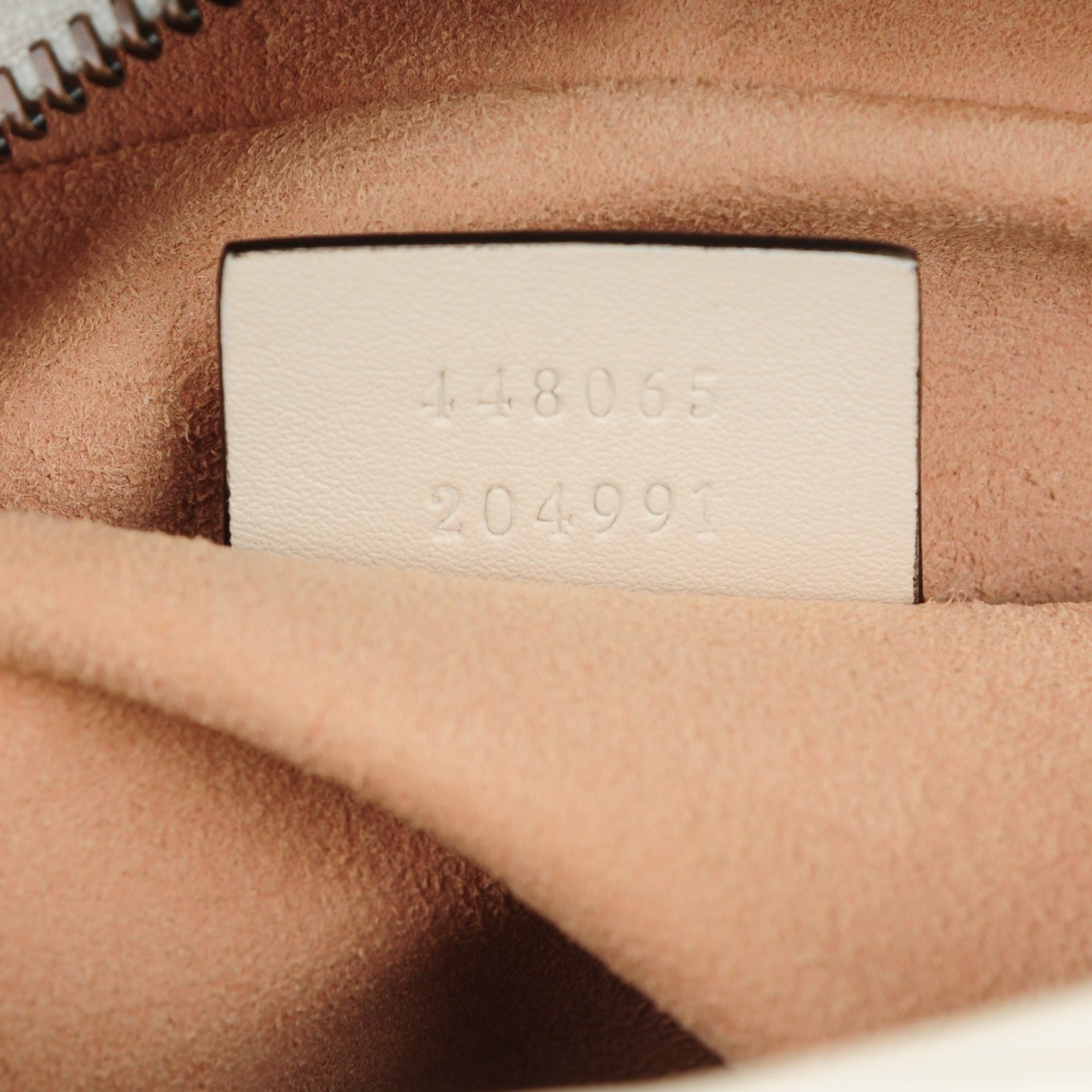 Calfskin Matelasse Mini GG Marmont Chain Shoulder Bag White