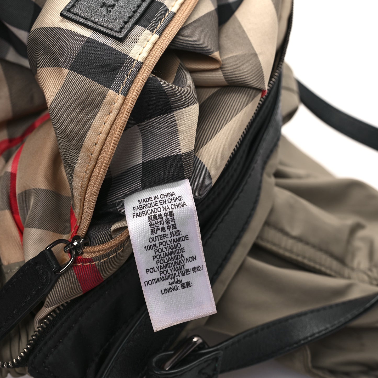 Nylon Small Buckleigh Packable Tote Birch