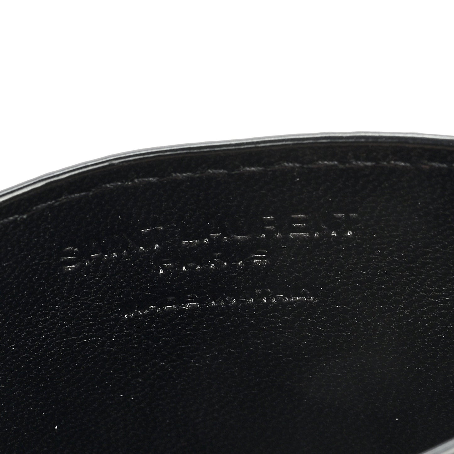 Grain De Poudre Card Case Black