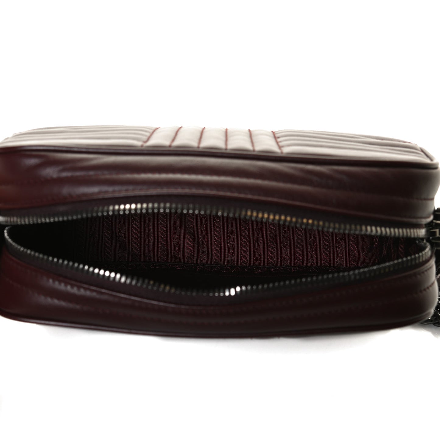 Soft Calfskin Impunture Diagramme Camera Bag Granato