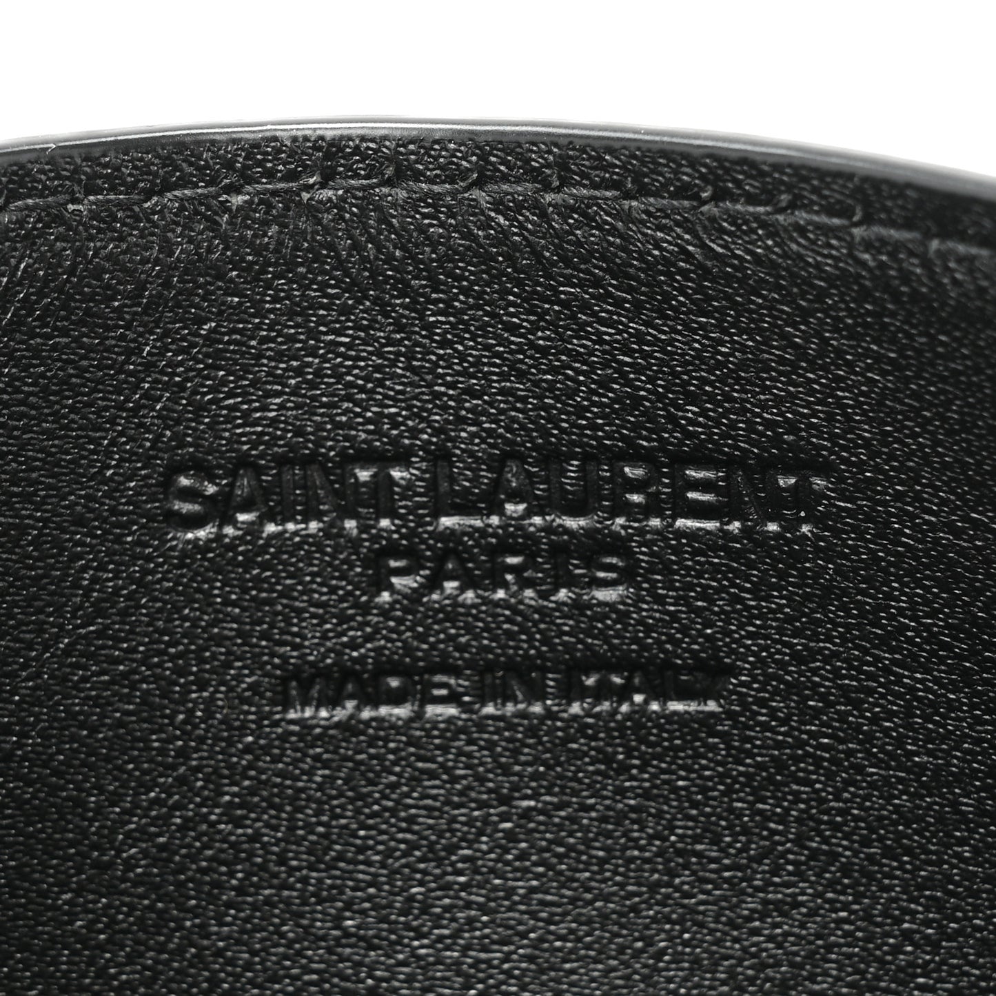 Calfskin 5 Fragments Card Holder Black
