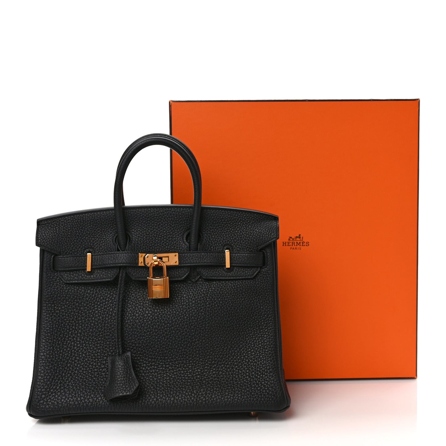 Togo Birkin 25 Black