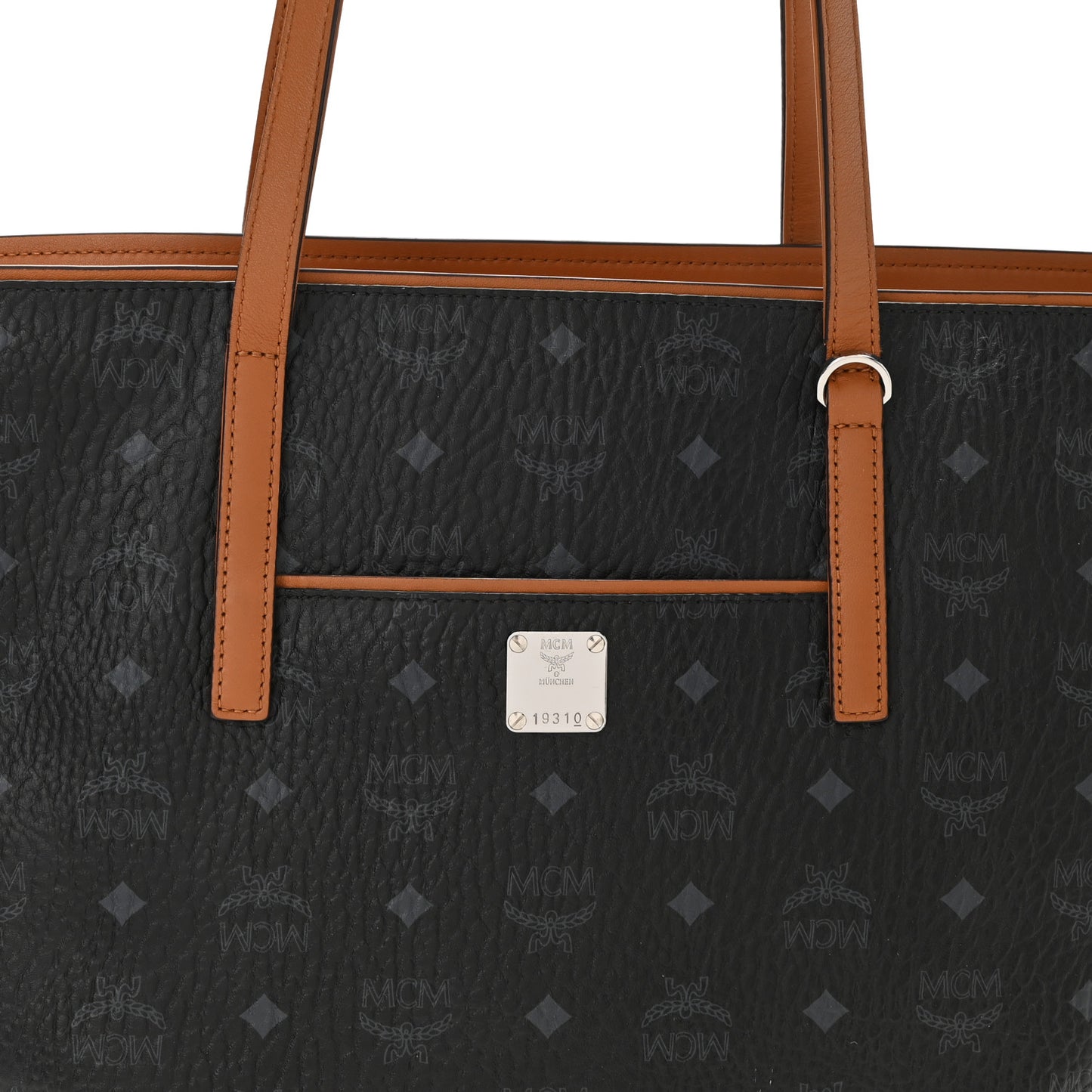 Visetos Medium Anya Shopper Tote Black
