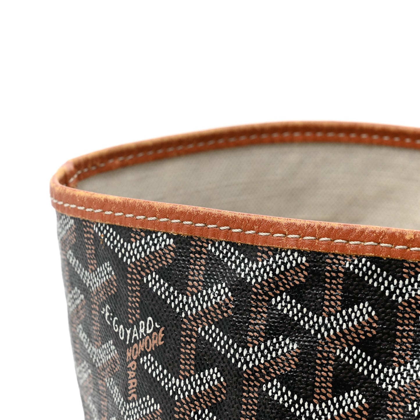 Goyardine Saint Louis PM Black Gold