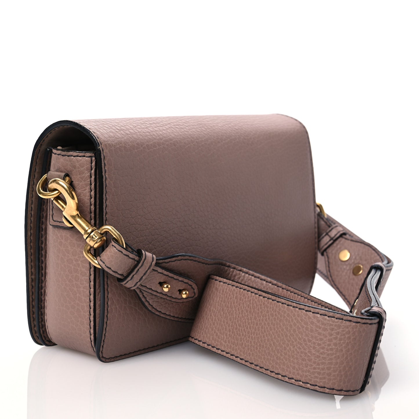 Grained Calfskin Dio(r)evolution Flap Bag Old Rose