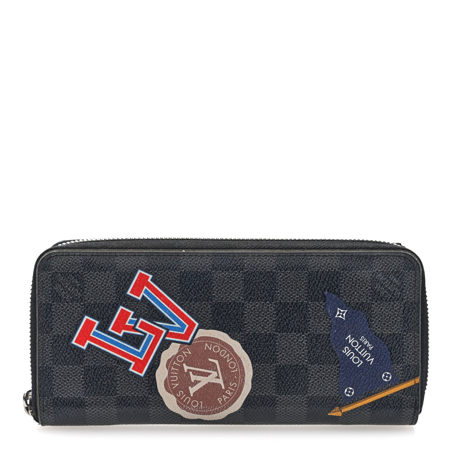 Louis Vuitton Damier Graphite LV League Brazza Wallet 1983927