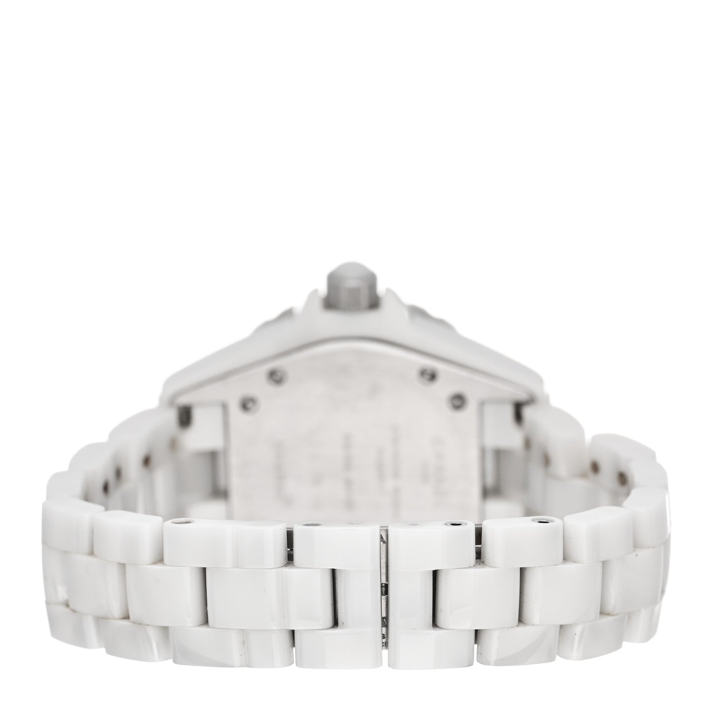 Stainless Steel Ceramic 33mm J12 Quartz Watch White