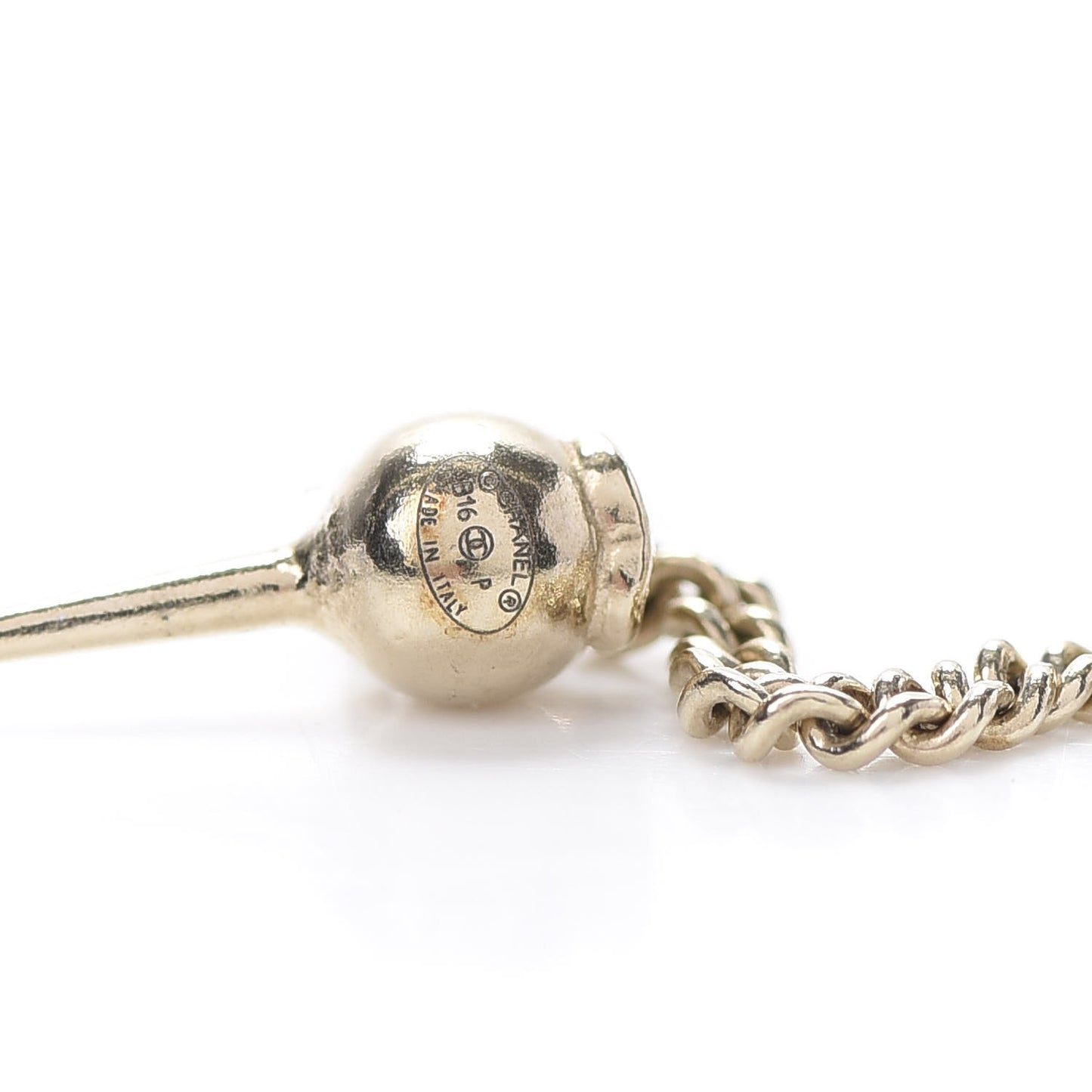Pearl Dangle Earrings Gold