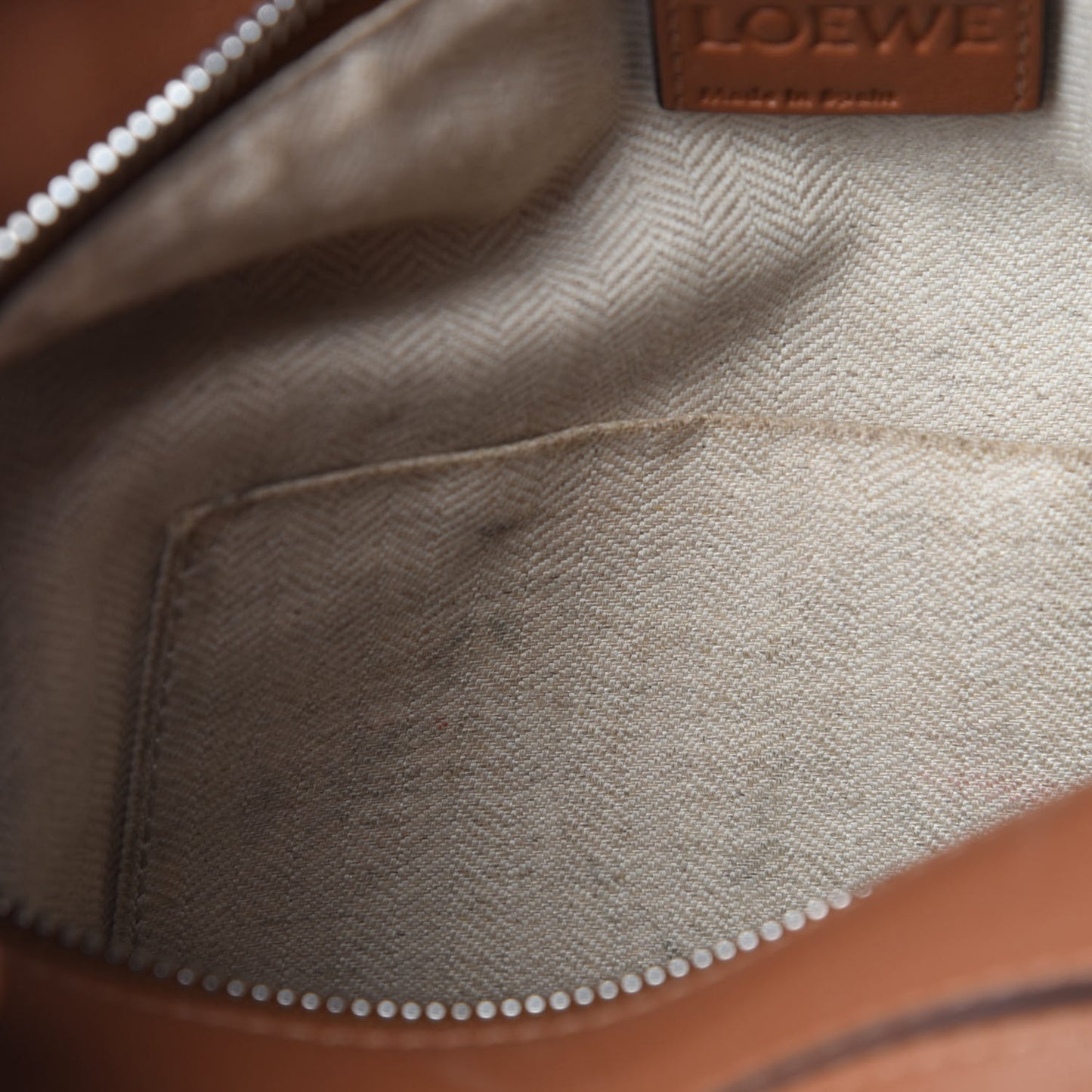 Calfskin Small Puzzle Bag Tan