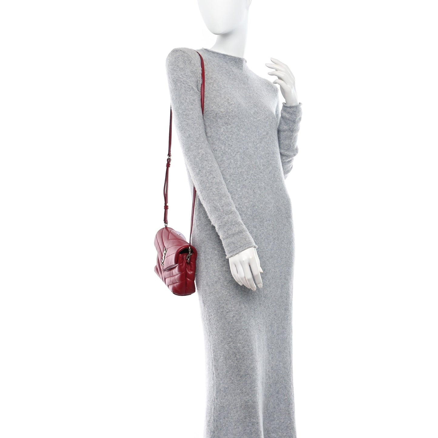 Calfskin Y Quilted Monogram Toy Loulou Monogram Crossbody Bag New Lipstick