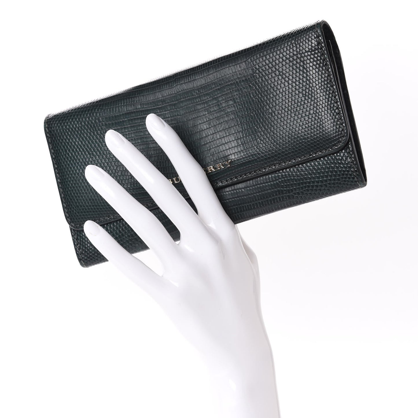 Lizard Continental Flap Wallet Dark Cyan