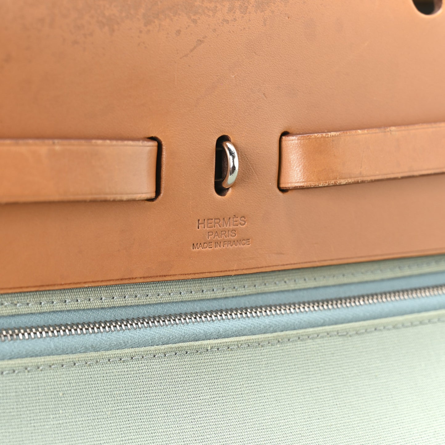 Military Toile Vache Hunter Herbag Zip PM 31 Bleu Lin