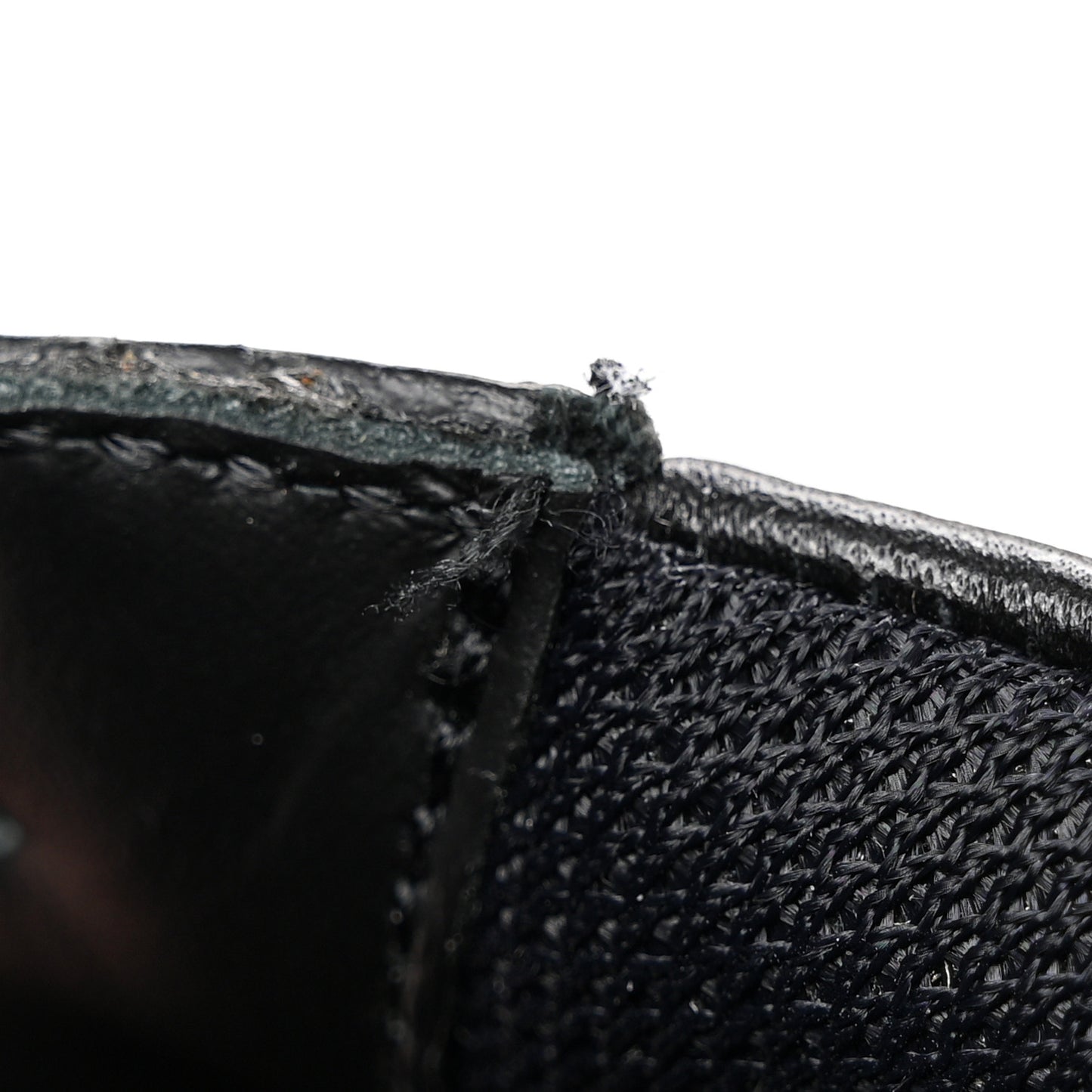Calfskin Mens Flat Sneakers 43 Loubi Black
