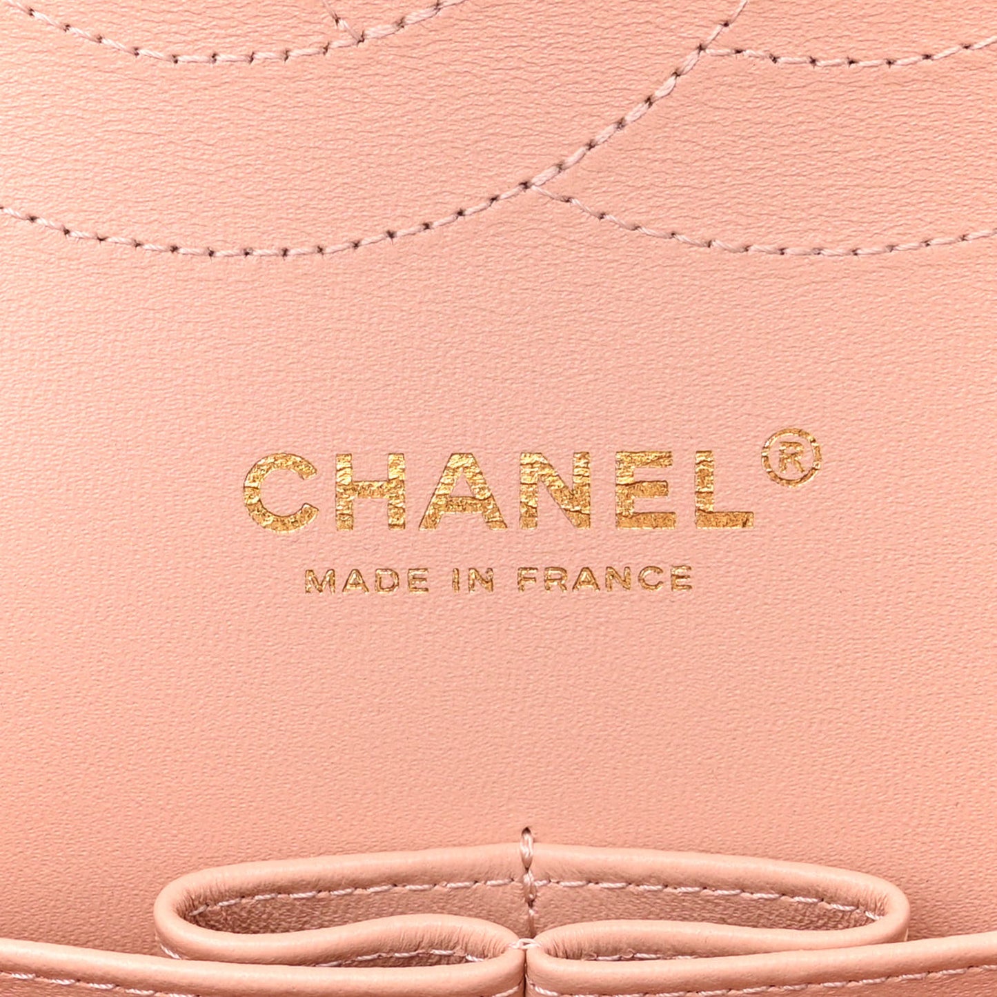 Caviar Quilted Jumbo Double Flap Light Pink