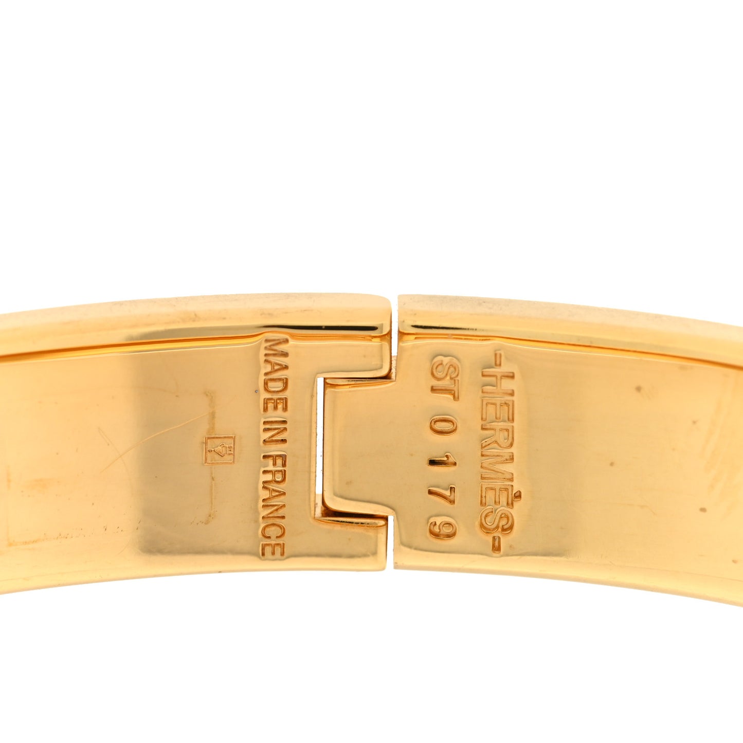 Enamel Narrow Clic Cadenas Bracelet PM Black