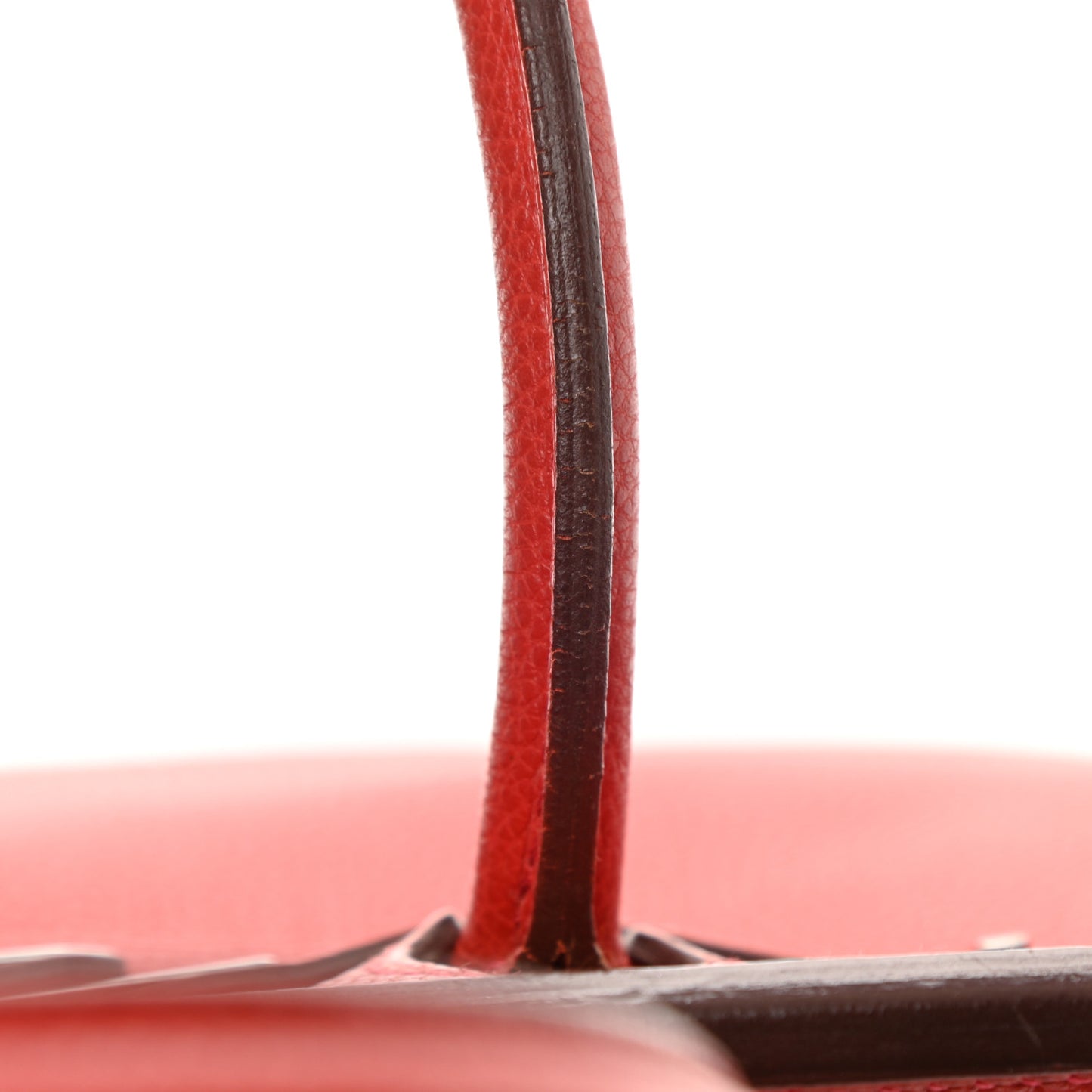 Togo Bi-Color Birkin 30 Rouge Casaque Potiron