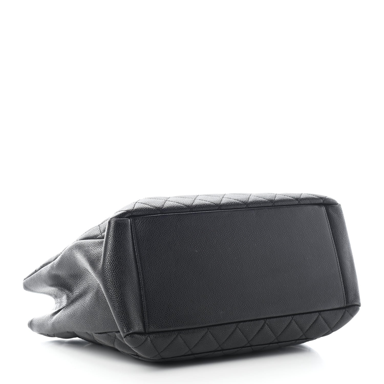 Chanel Caviar Quilted Grand Shopping Tote GST Black 4 of 10