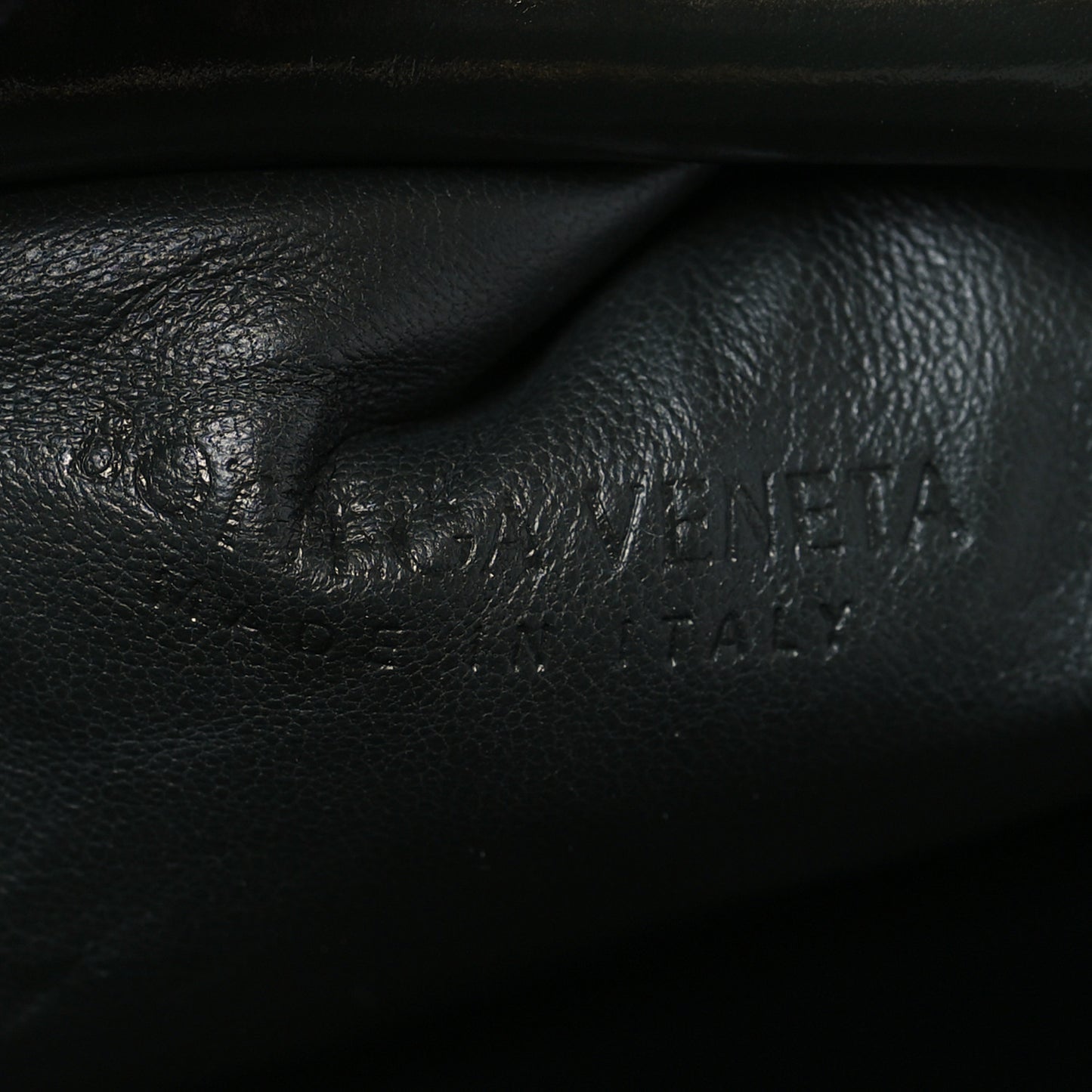 Nappa Intrecciato Teen Pouch Black