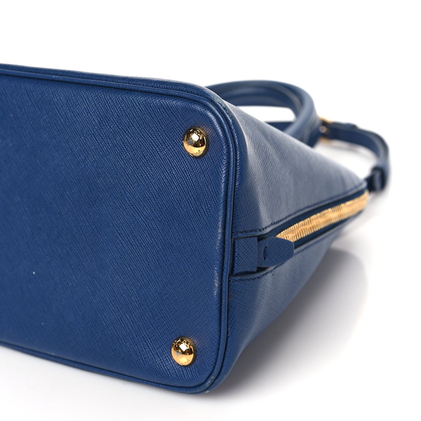 Saffiano Lux Medium Promenade Tote Bluette