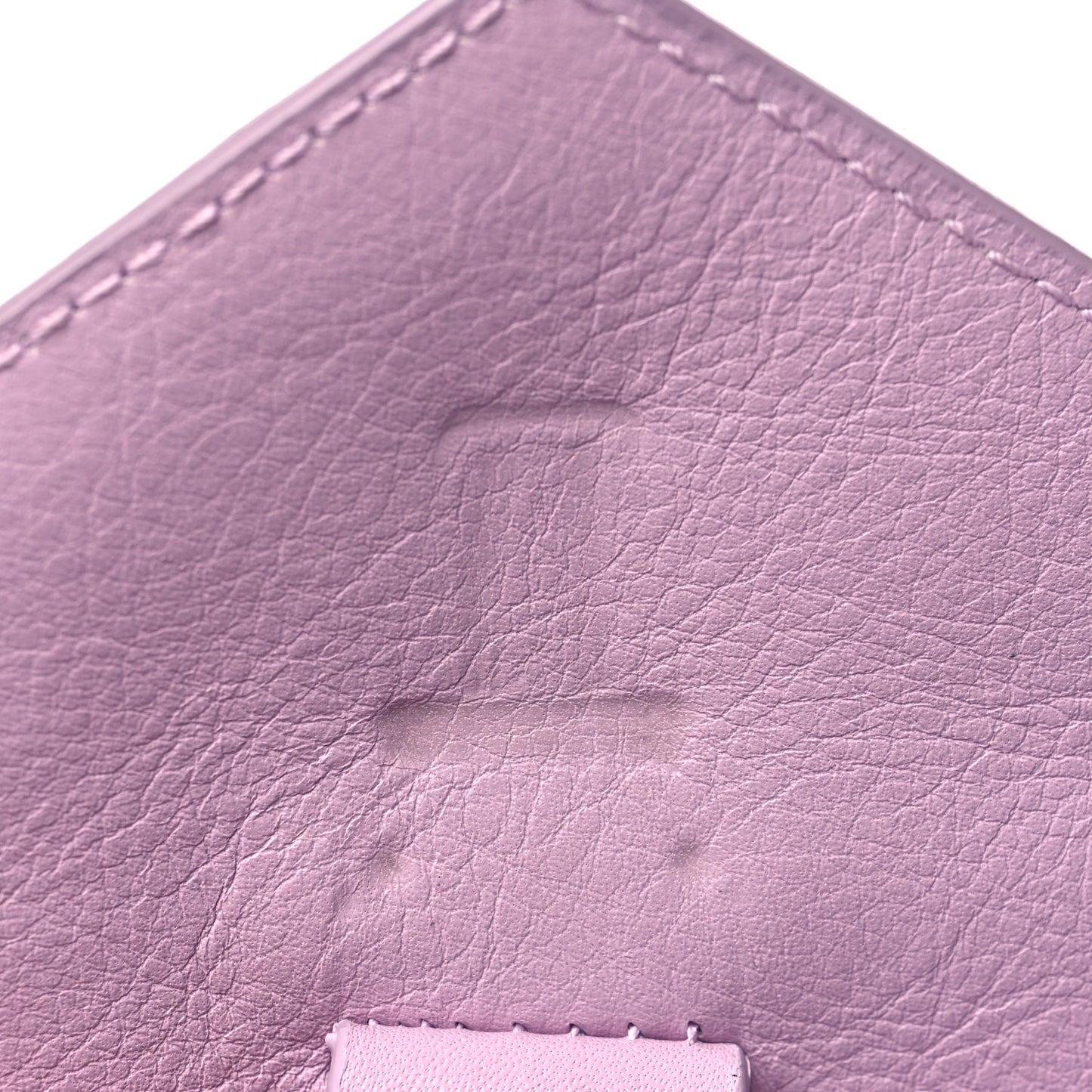 Veau Papier Sight Clutch Rose Orchid