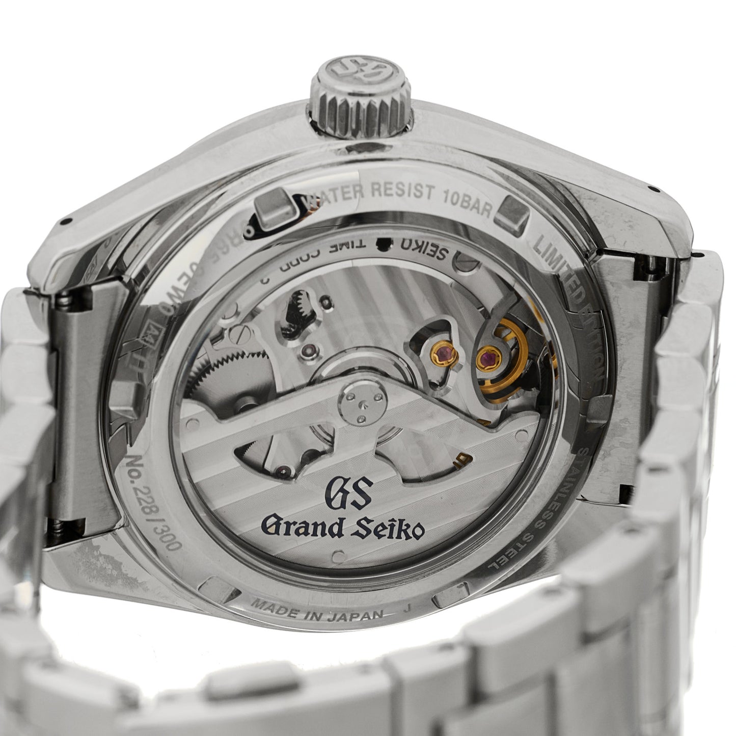 Stainless Steel 40mm Heritage Collection Automatic Watch Pink SBGA509G