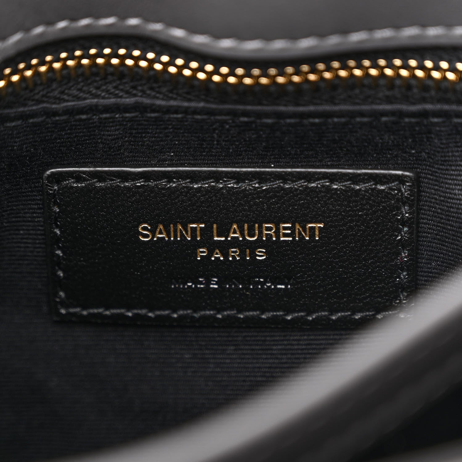 Saint Laurent Calfskin Y Quilted Monogram Toy Loulou Crossbody Bag Storm 6 of 13