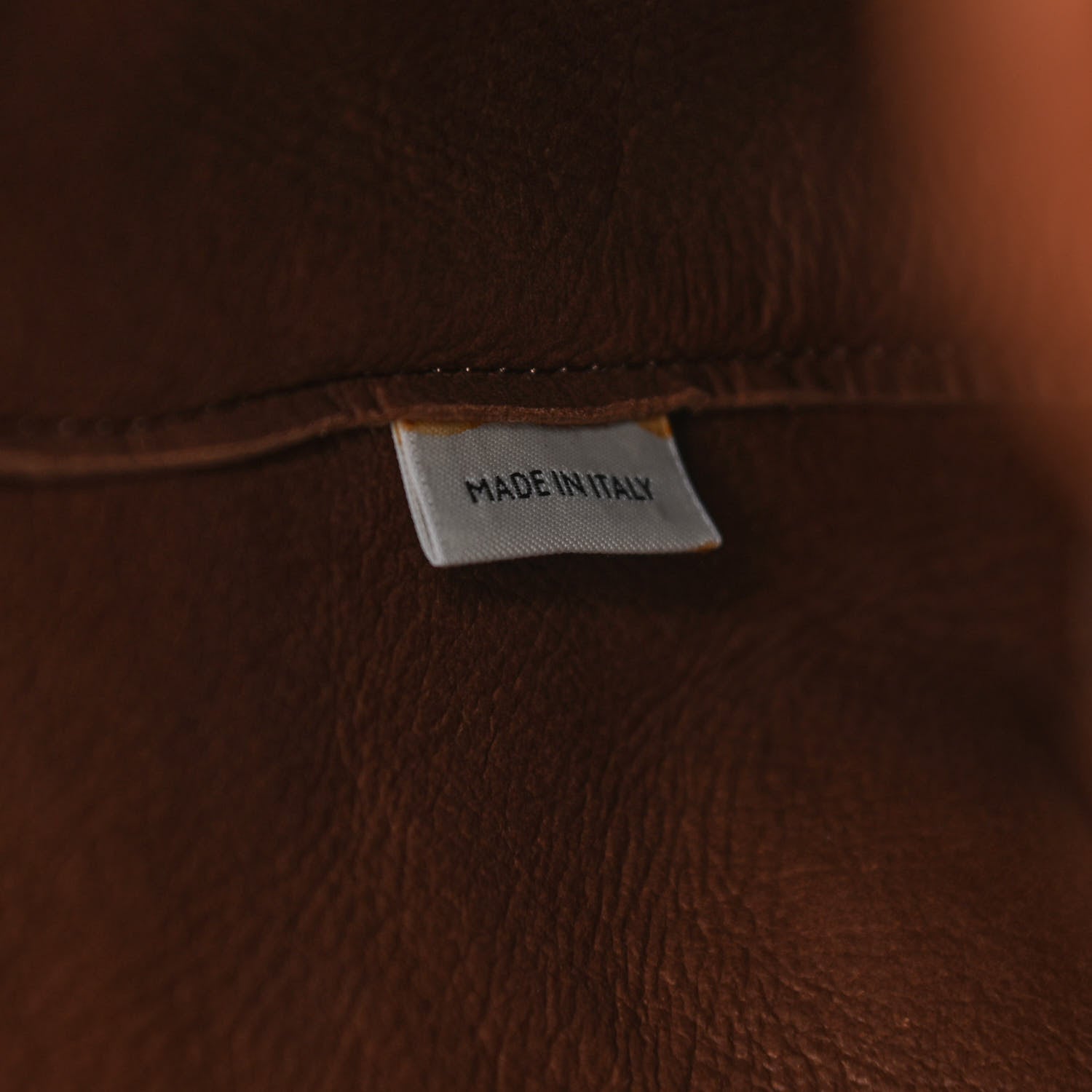 Mansur Gavriel Shearling Mini Bucket Bag Camel 6 of 9