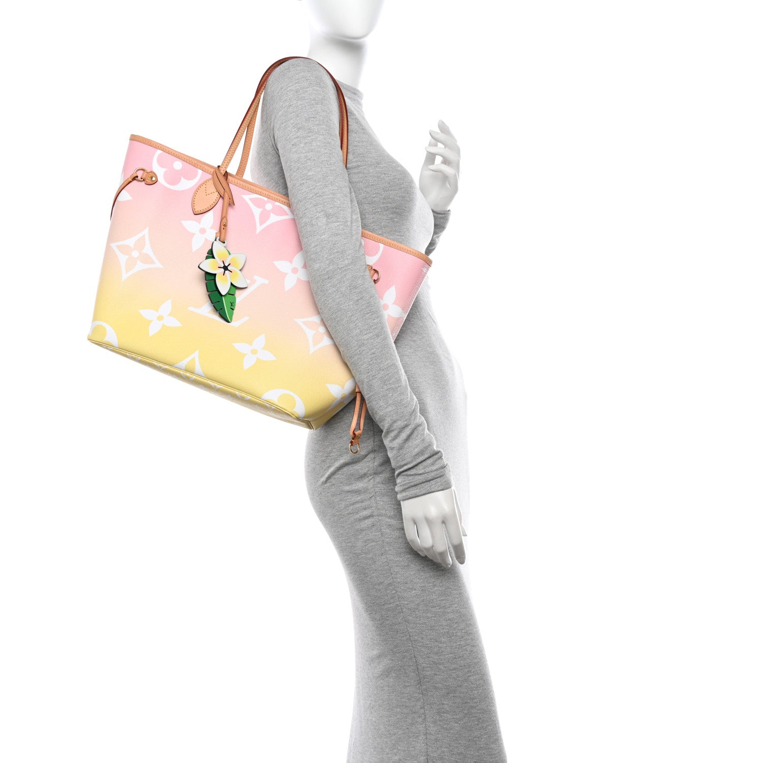 Louis Vuitton Monogram Giant By The Pool Neverfull MM Light Pink 2 of 12