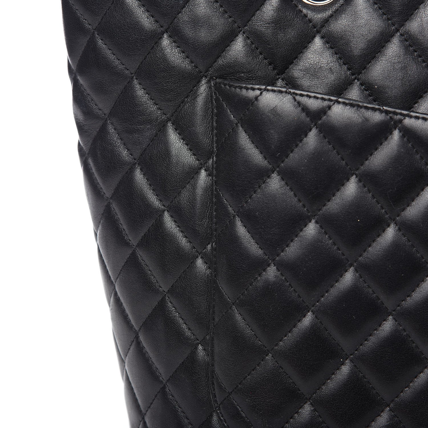 Chanel Calfskin Quilted Large Cambon Tote Black 11 of 14