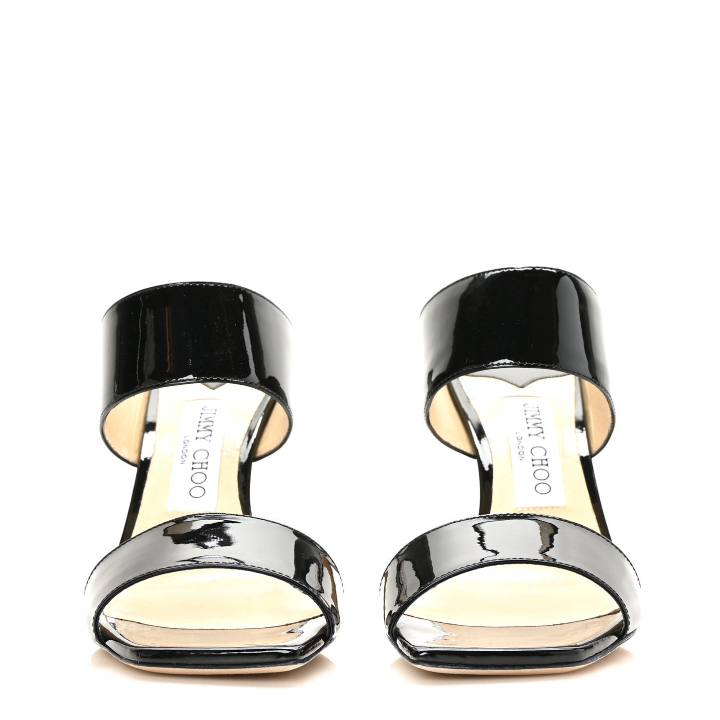 Soft Patent Hira 85 Sandals 38 Black