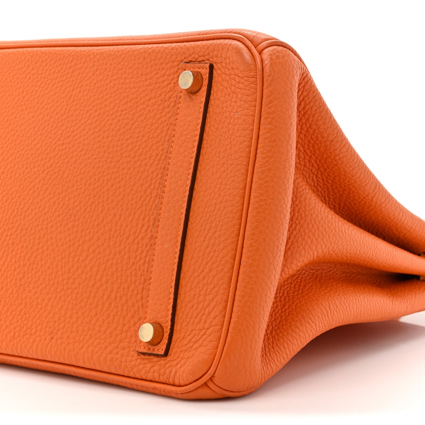 Togo Birkin 35 Orange