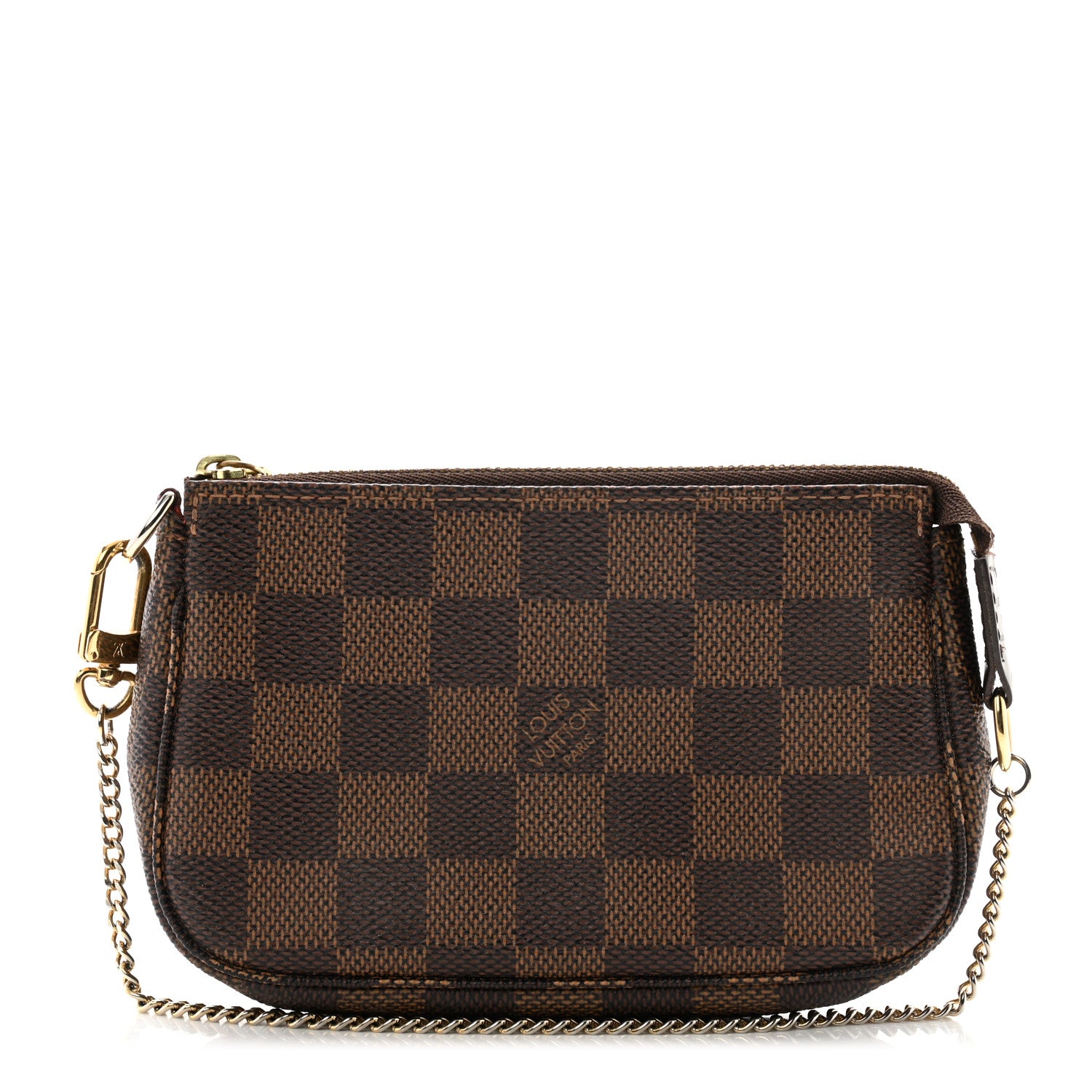 Louis Vuitton Damier Ebene Mini Pochette Accessories 1 of 11
