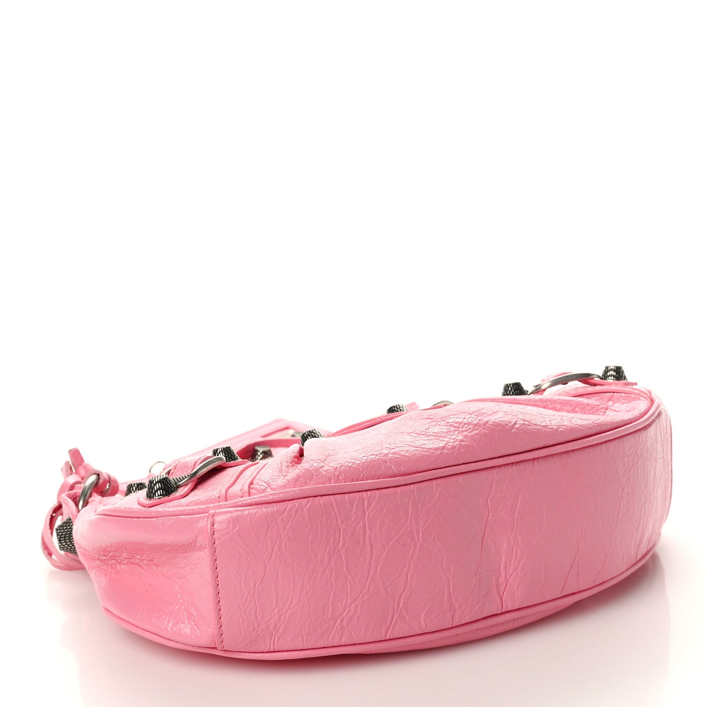 Agneau Arena Le Cagole Chain Shoulder Bag XS Sweet Pink