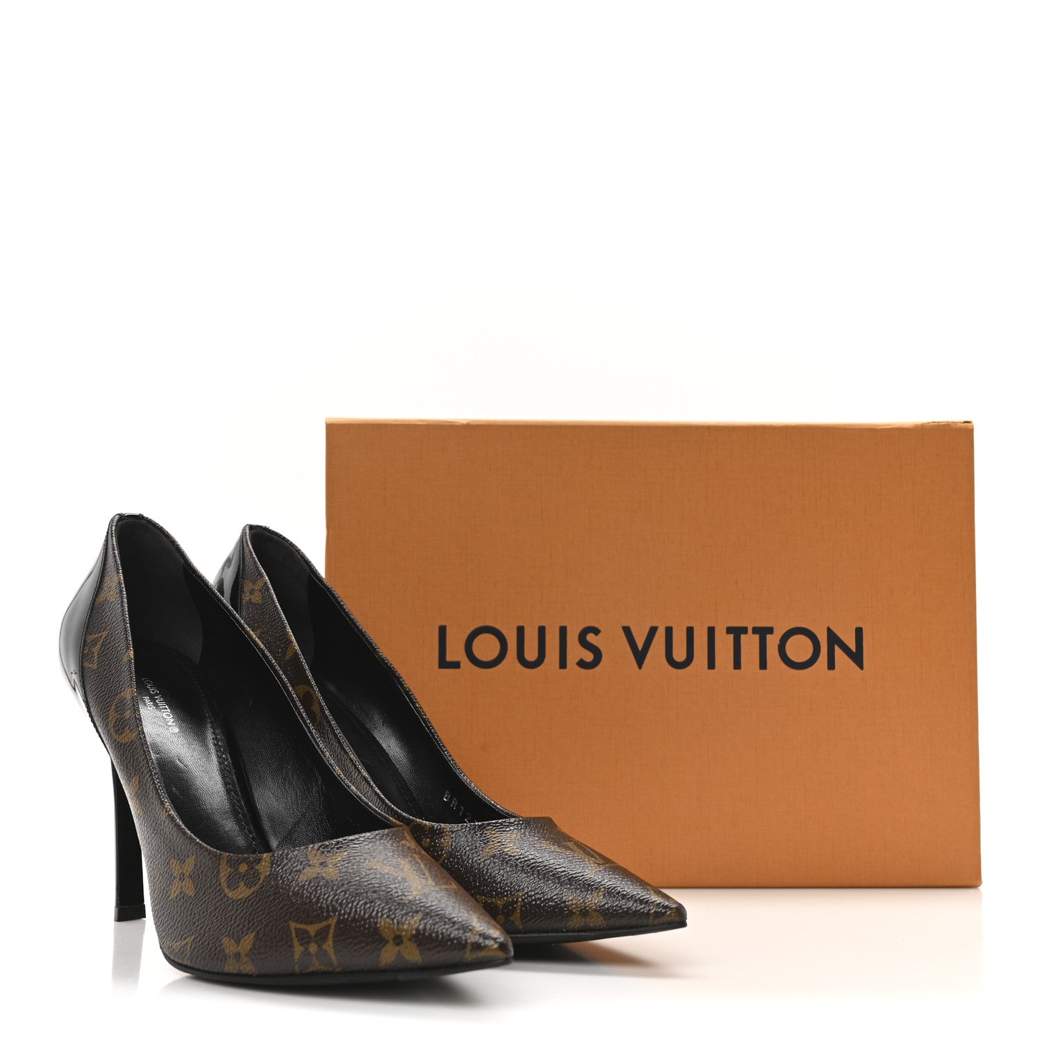 Louis Vuitton Monogram Cherie Pumps 40 Black 10 of 10