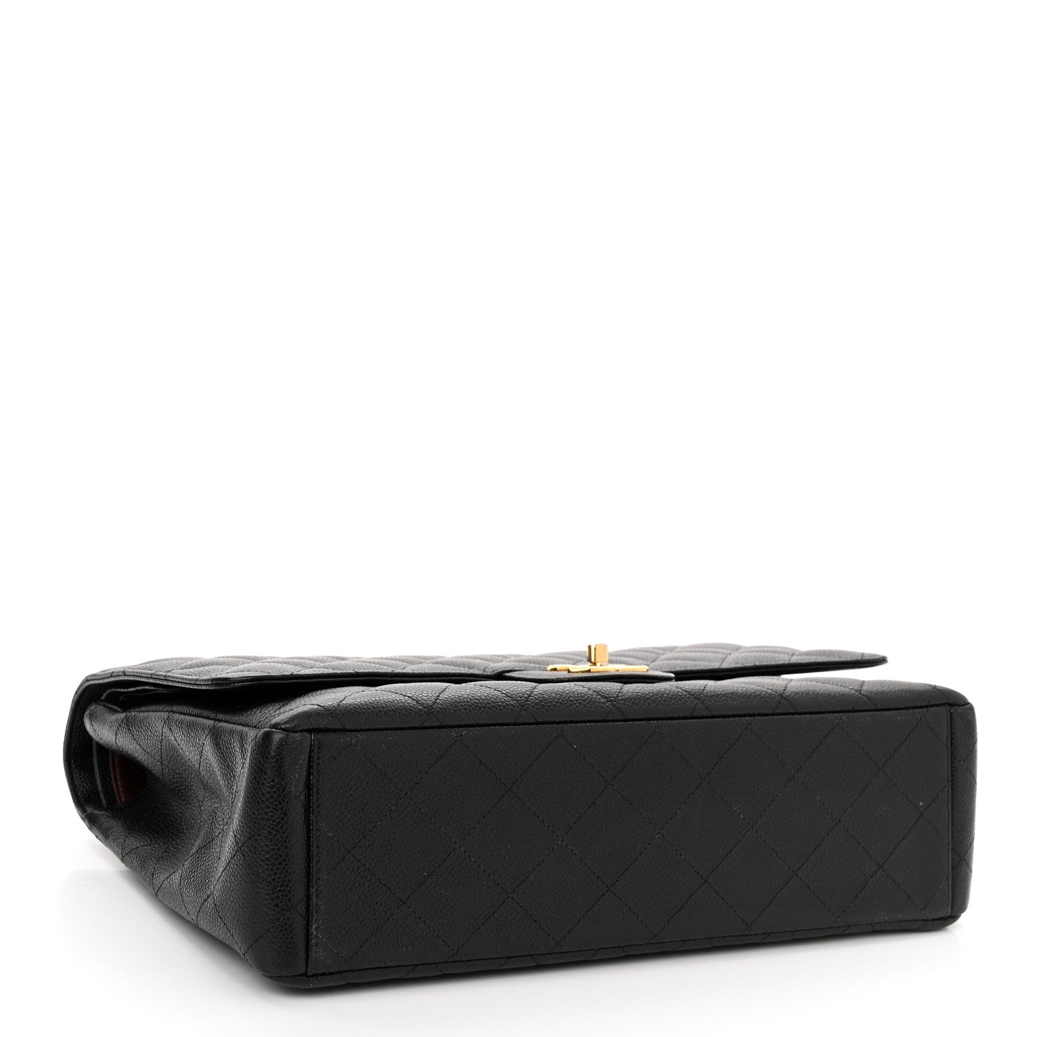 Chanel Caviar Quilted Maxi Double Flap Black 4 of 10