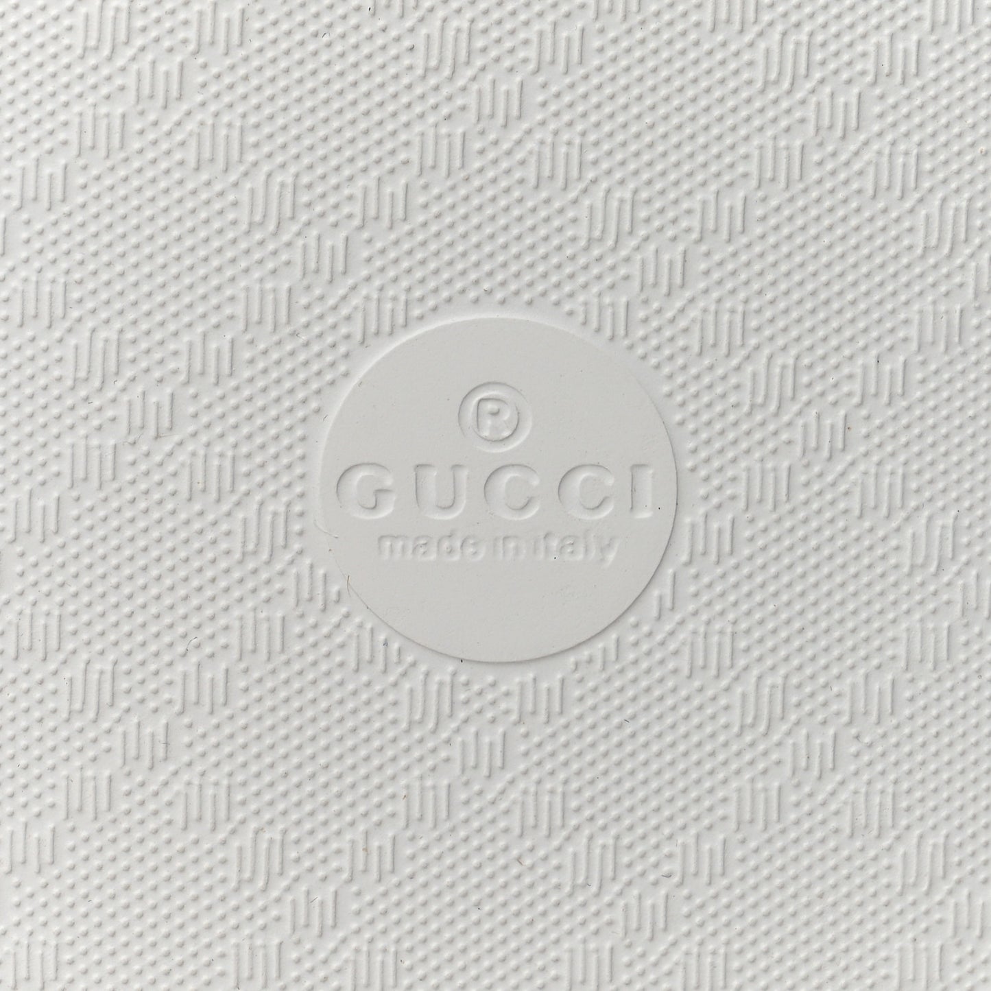 Nappa Original Gucci Womens Slide Sandals 39 Great White