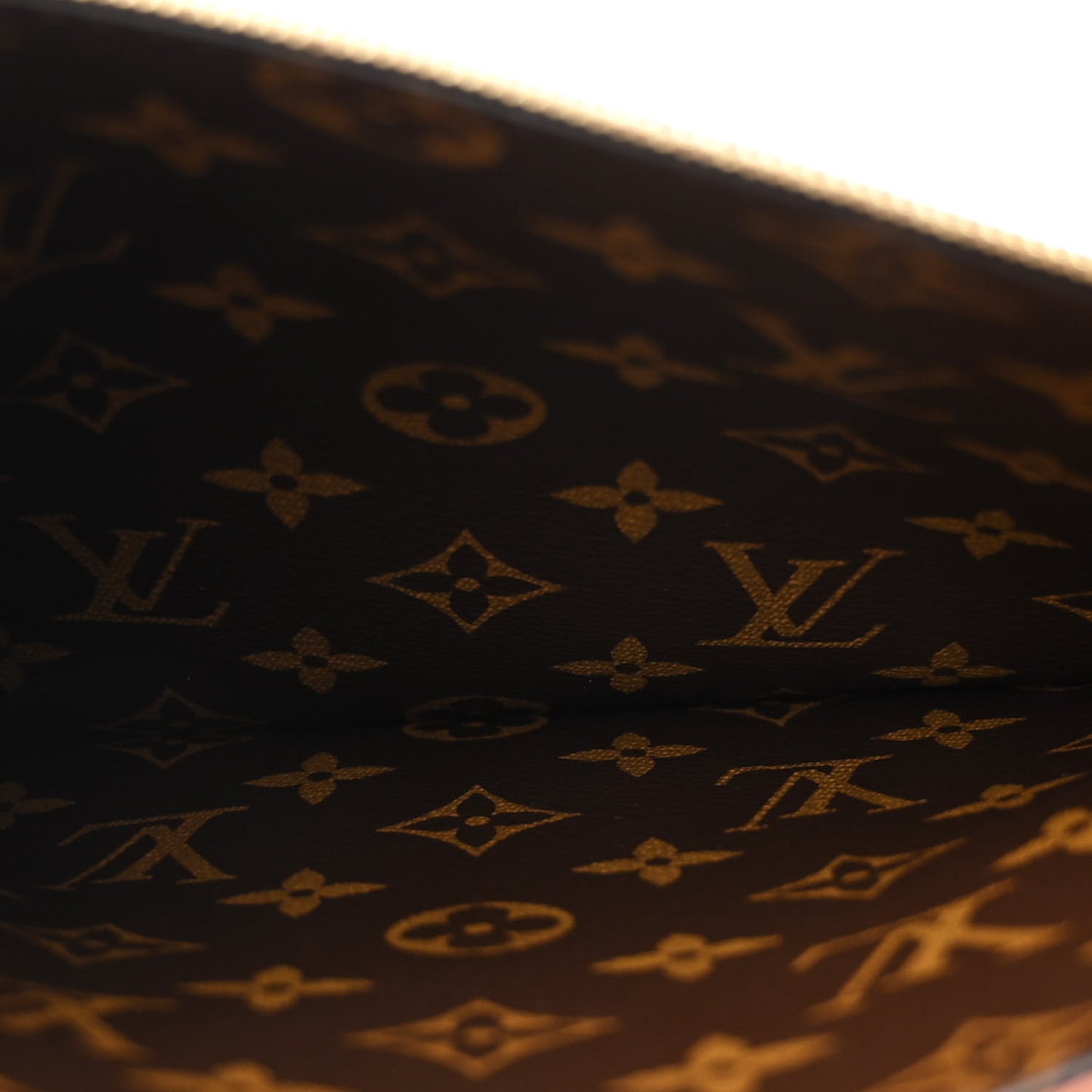 Monogram Calfskin Neo Neverfull Inside Out MM Tan