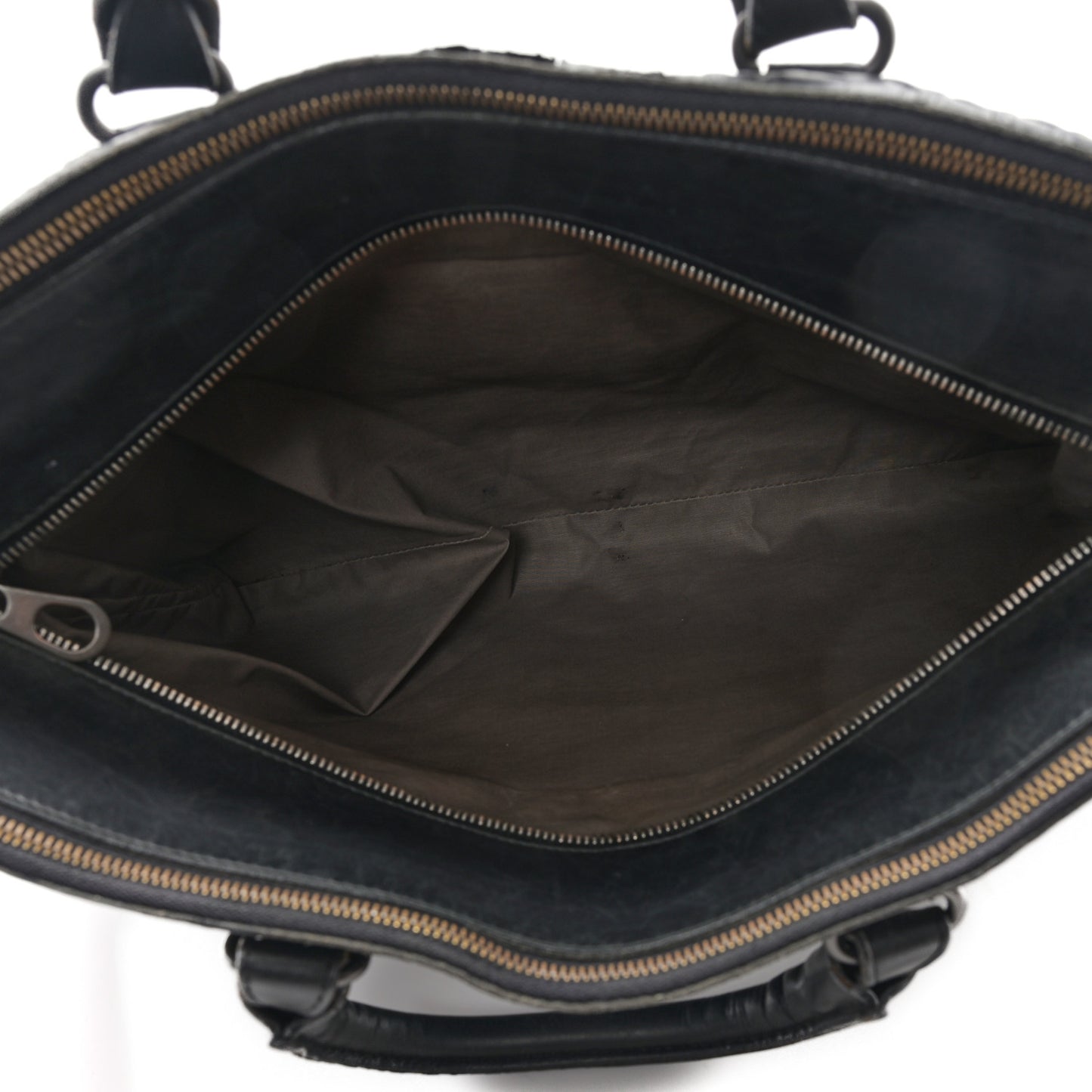 Nappa Intrecciato Tote Black