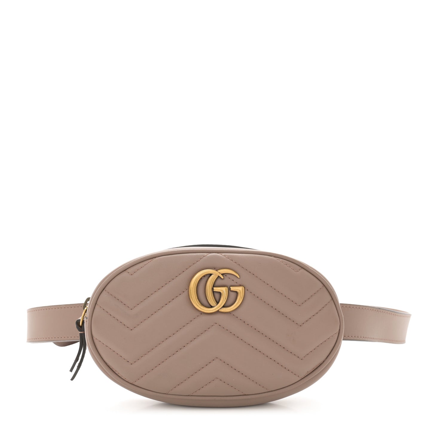 Calfskin Matelasse GG Marmont Belt Bag 105 42 Porcelain Rose