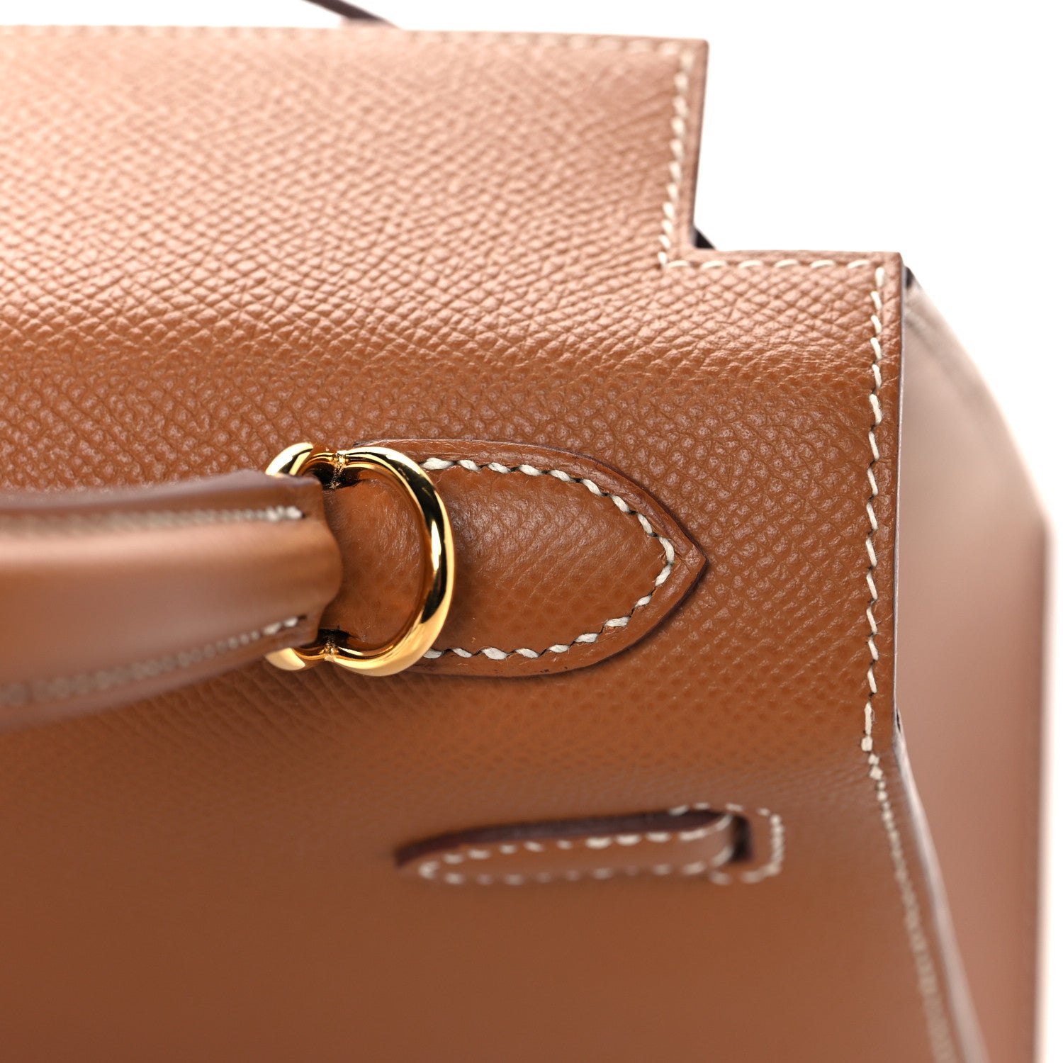 Hermes Epsom Kelly Sellier 25 Gold 10 of 38