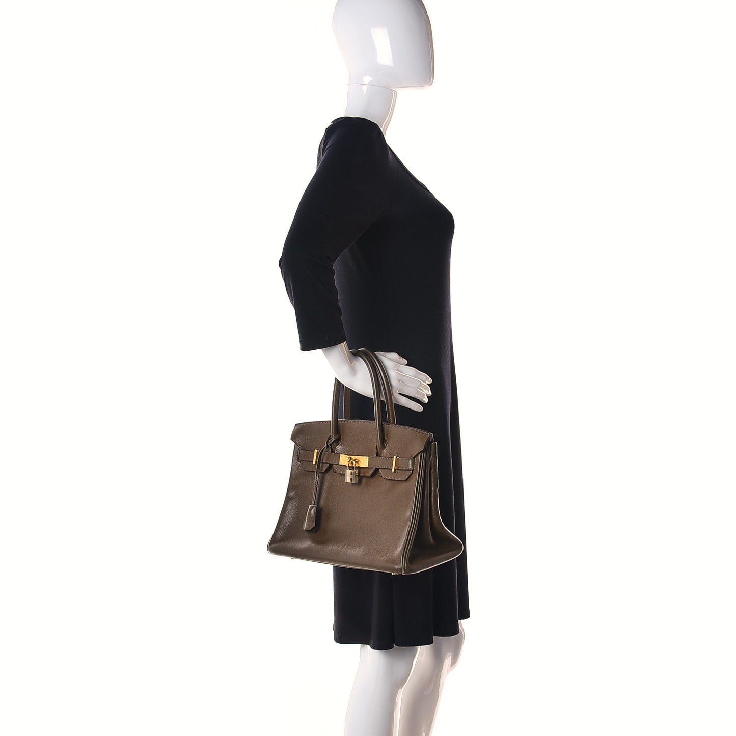 Epsom Birkin 30 Vert Olive