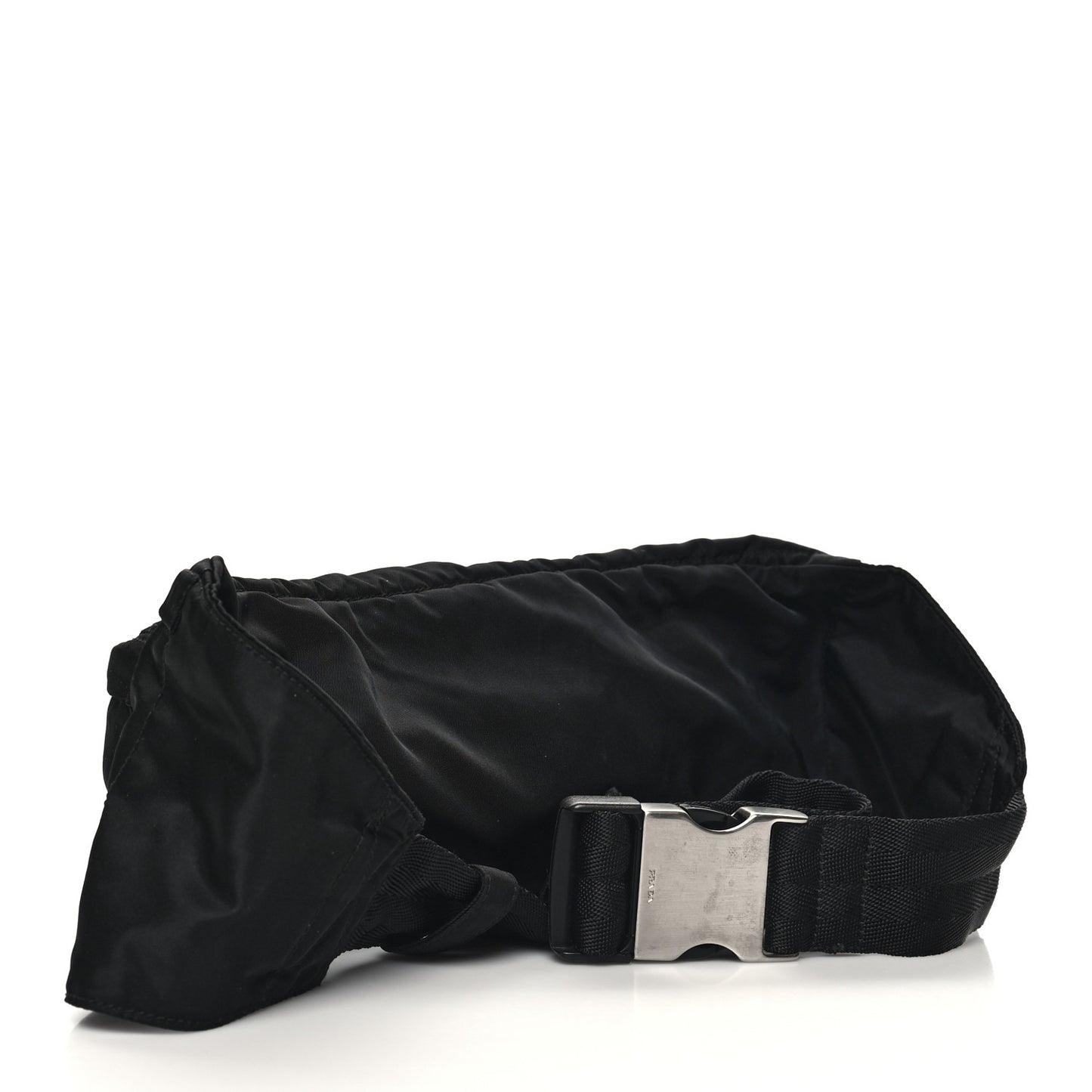 Tessuto Nylon Montagna Belt Bag Black