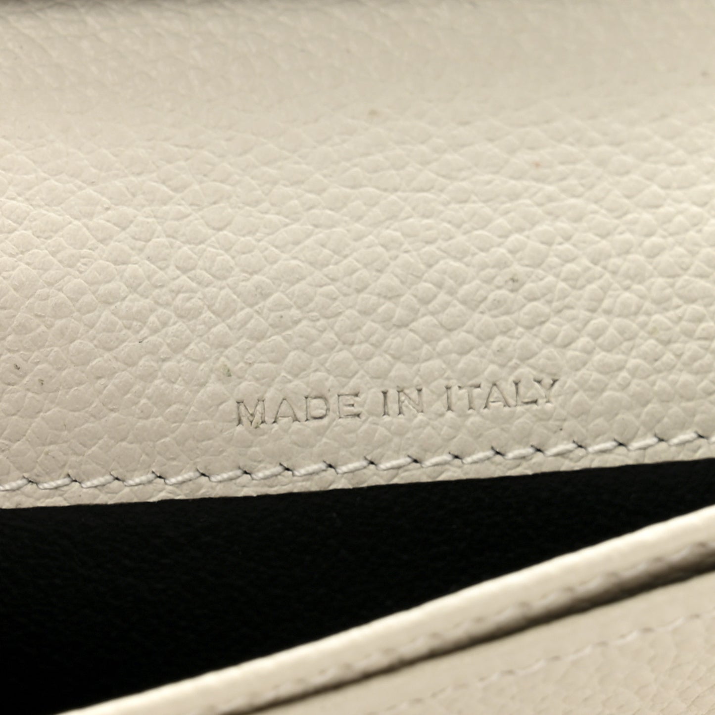 Grain De Poudre Mixed Matelasse Compact Fold Wallet White