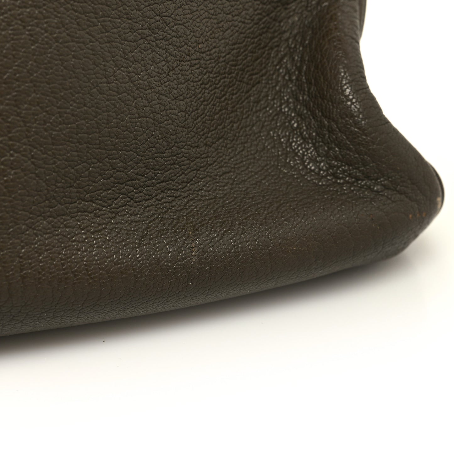 Chevre De Coromandel HAC Birkin 36 Vert Olive