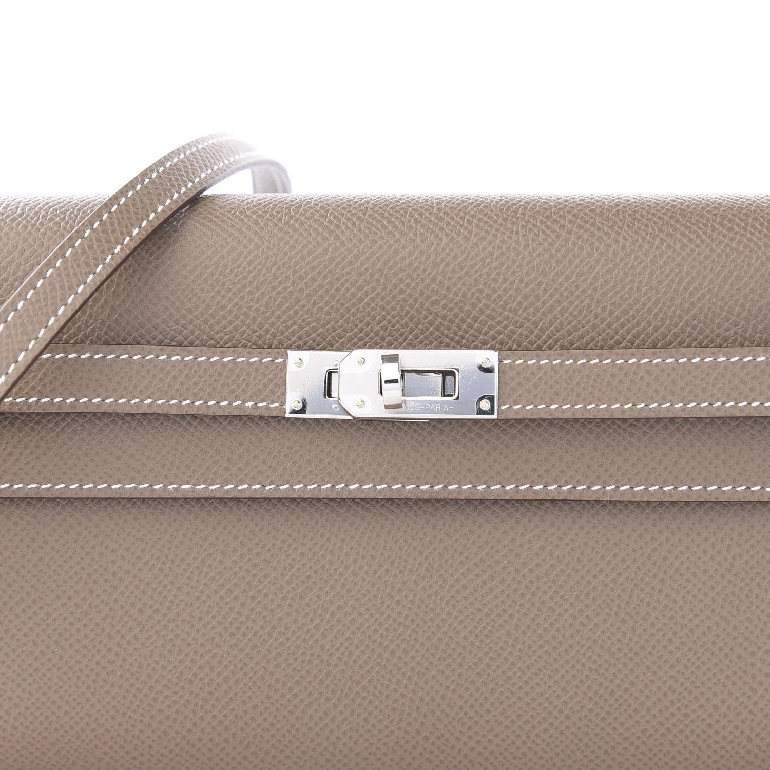 Hermes Epsom Kelly Wallet To Go Etoupe 8 of 9