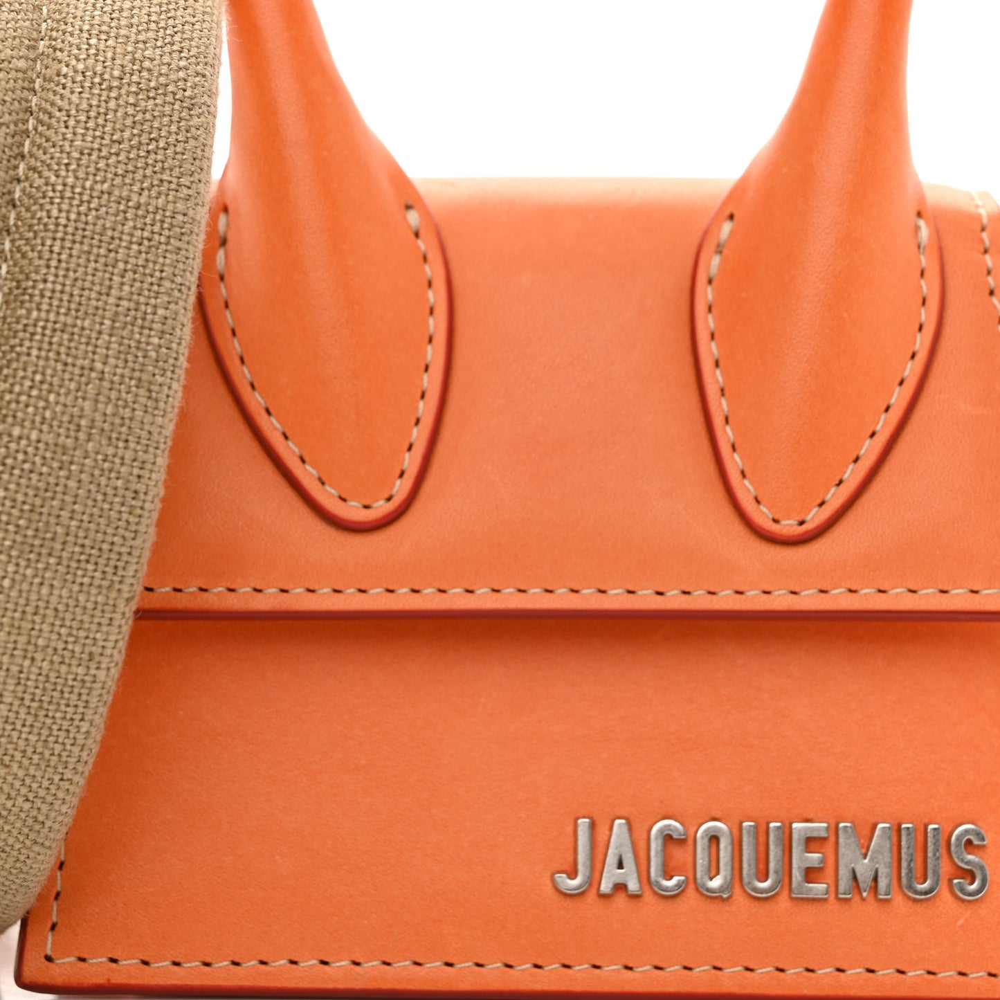 Smooth Calfskin Le Chiquito Homme Orange