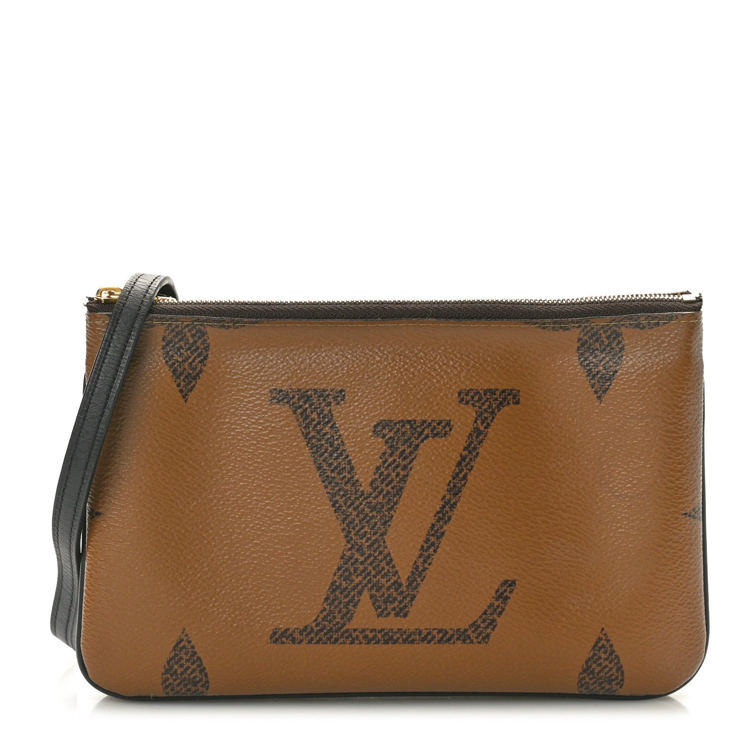 Louis Vuitton Reverse Monogram Giant Double Zip Pochette 1 of 11