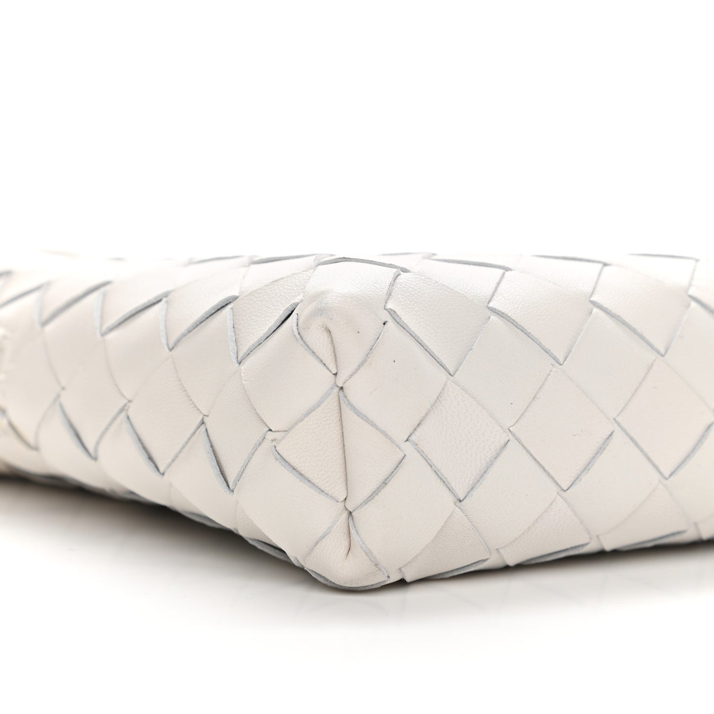 Nappa Intrecciato Crossbody White